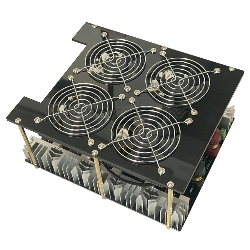 5000W ZVS Induction Heater Module High frequency Induction Heating PCB Board Melted Metal + Coil+Pump