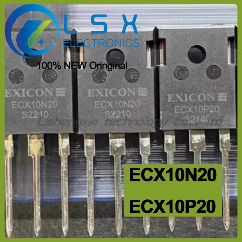 1Pair(2PCS)/Lot ECX10N20 10N20 + ECX10P20 10P20 or 10N20R ECX10N20R + 10P20R ECX10P20R TO-247 10A 200V TO247 Original On stock