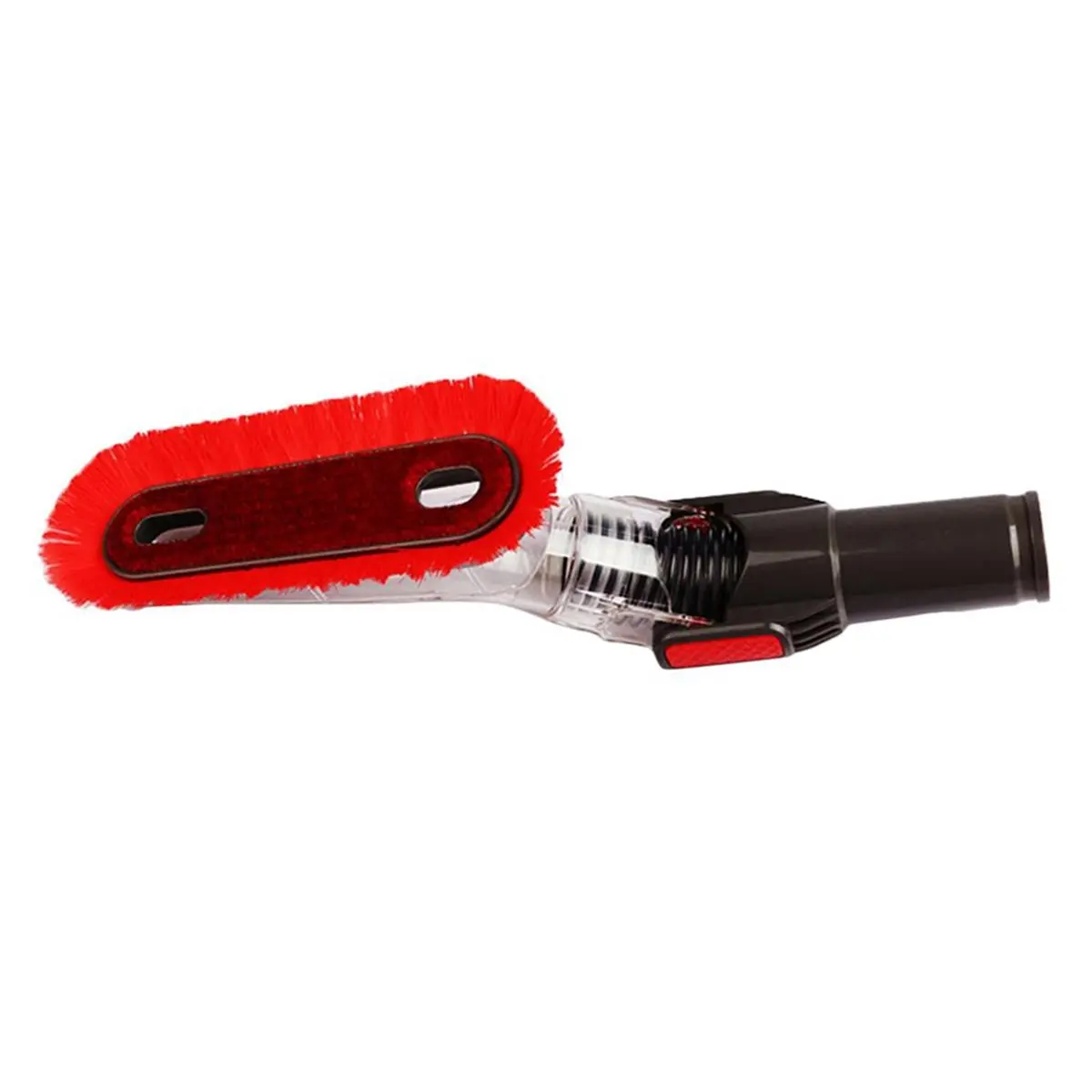 A1316K 32mm Universal Vacuum Cleaner Brush Head - Attachment with Swivel Joint, Soft Bristles, and Soft-Pad Cleaning Nozzle SUMM