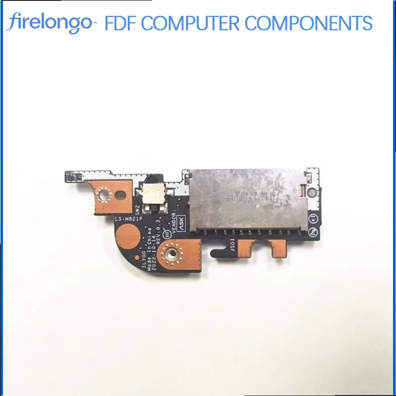 Original for Lenovo Legion Slim7 16IRH8 R7000P Switch Board SD Card Board LS-M821P