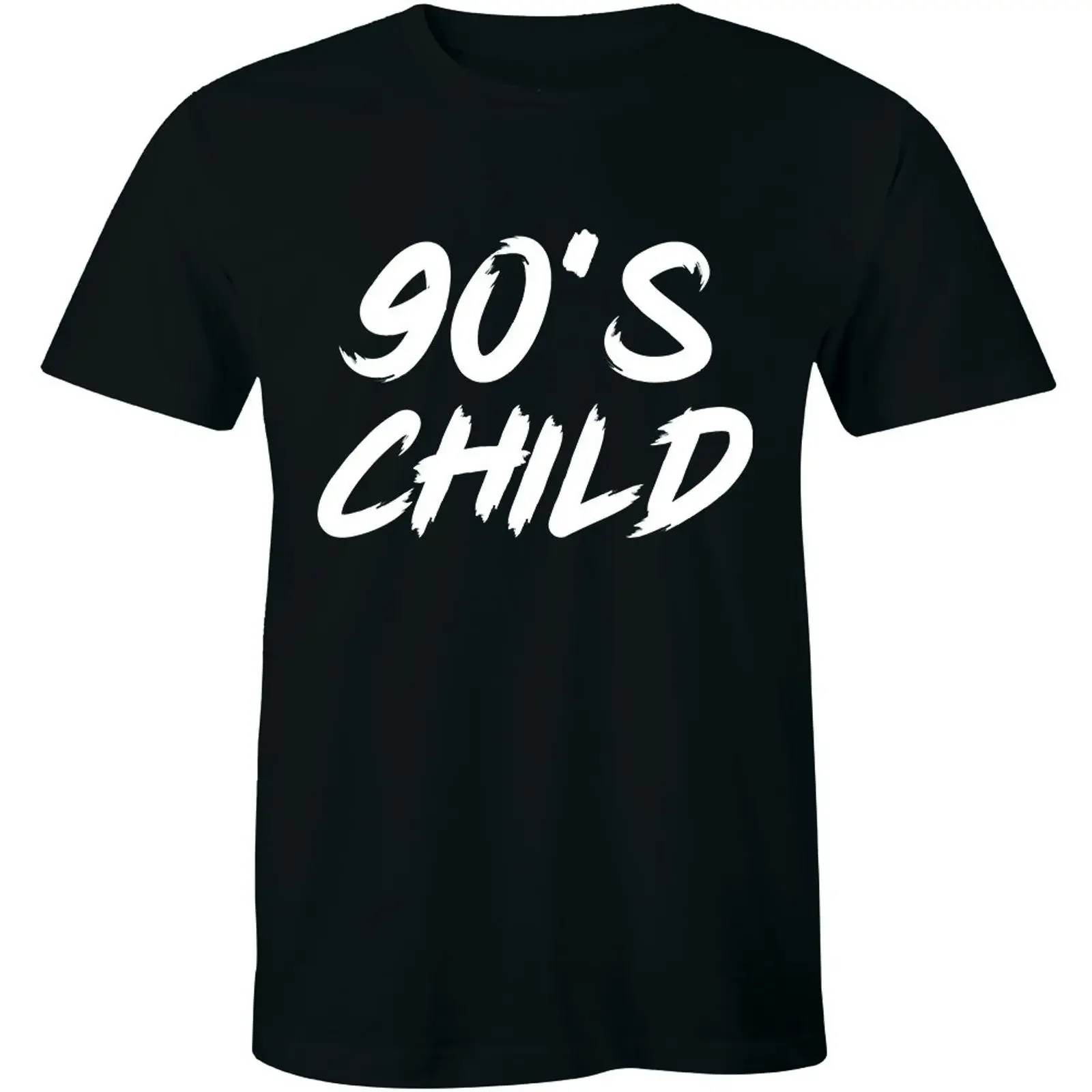 Vintage Retro 90's Child Birth Day Kid Fathers T Shirt Idea Men's vintage Washed homme Unisex Slightly Top For Everyday Wear