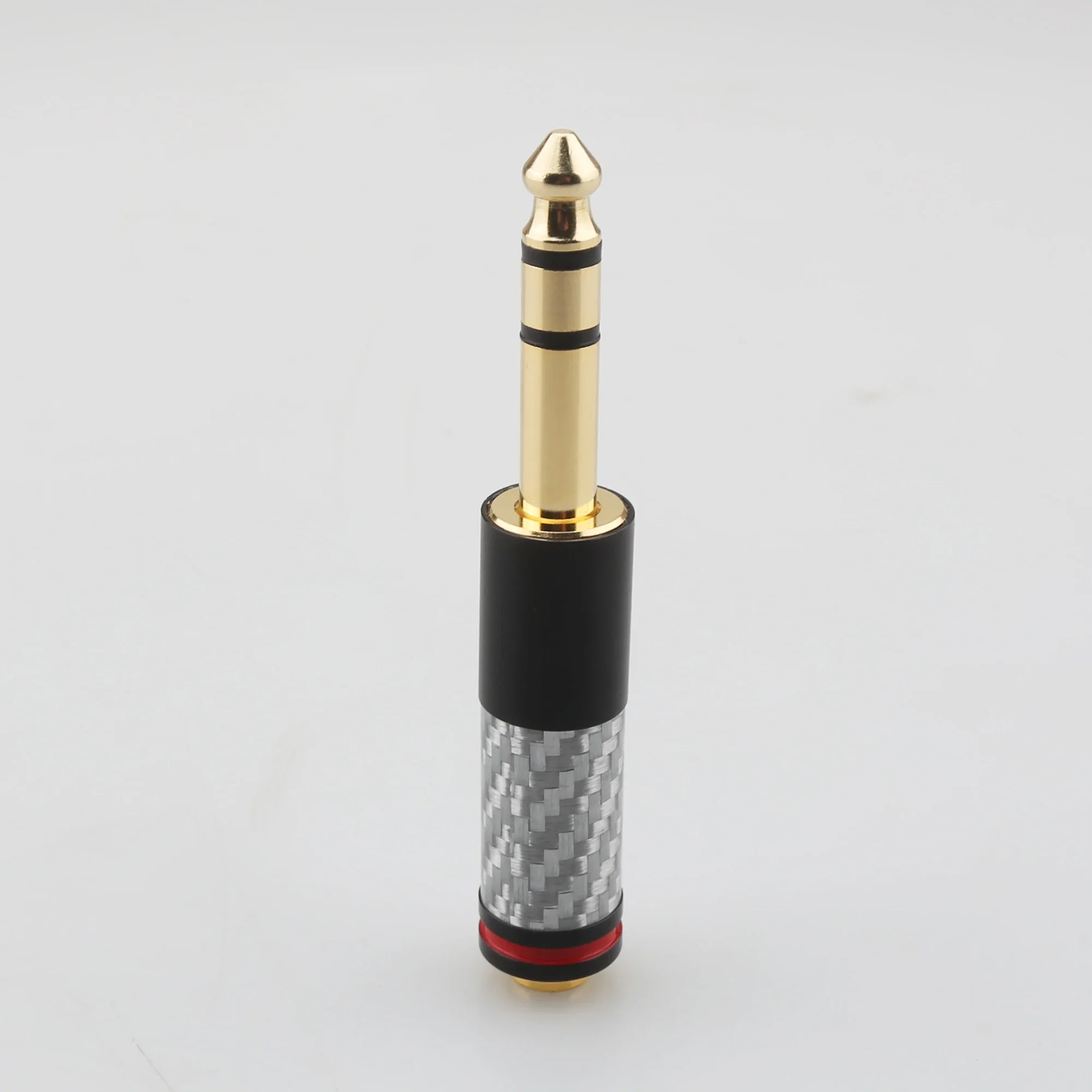 4.4mm Balanced to 6.35mm Male Plug Headphone Cable Adapter HiFi Gold Plated Audio Converter for Enhanced Sound Quality