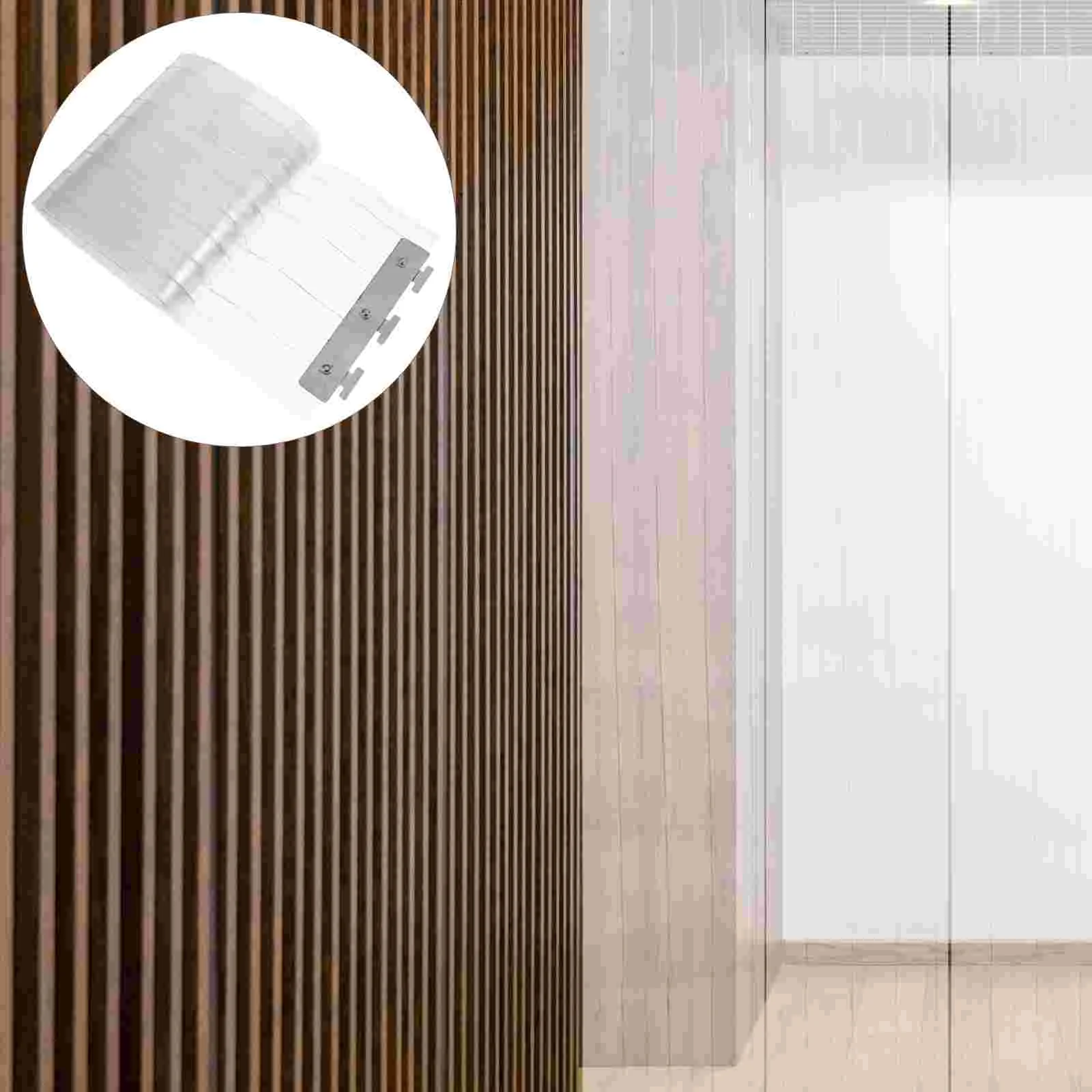 Door Guard Soft Curtain Shower Transparent Insulation Beads Plastic Clear Strip