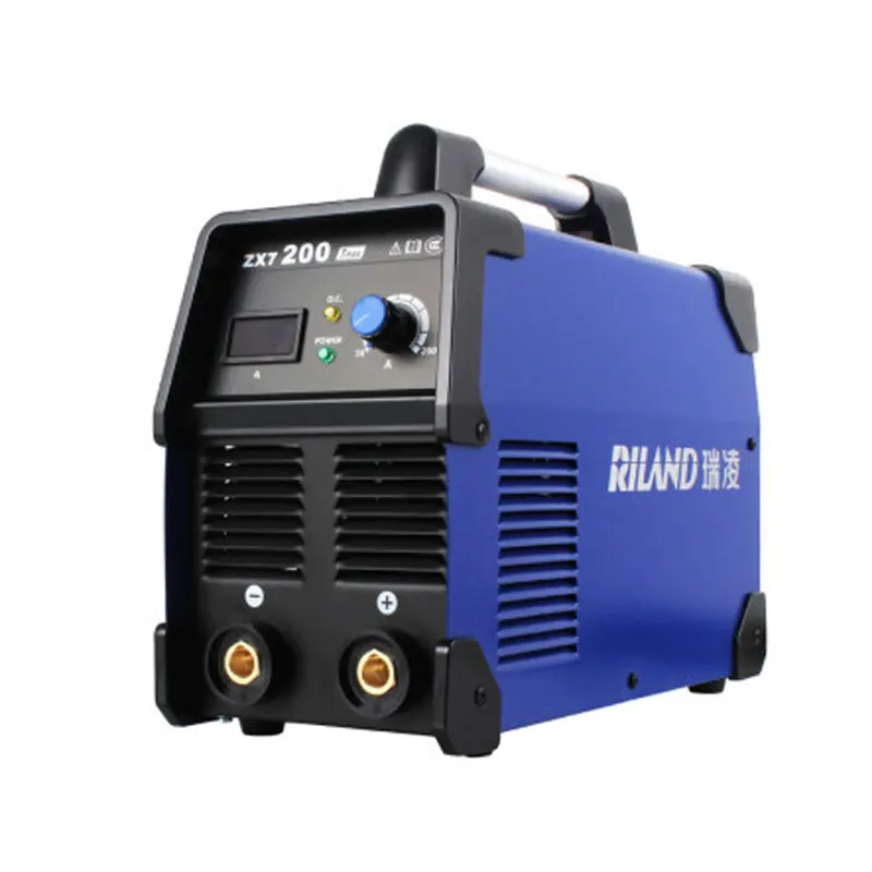 

Hot Sale RILAND ZX7-200T MOS Tube 220V MMA Welder MINI Manual Welding Machine