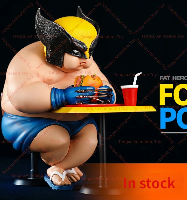 Original Marvel Legends Fat Boy Kingdom Fat Wolf X-Men Wolverine Anime Action Figure Toy Collection Gift