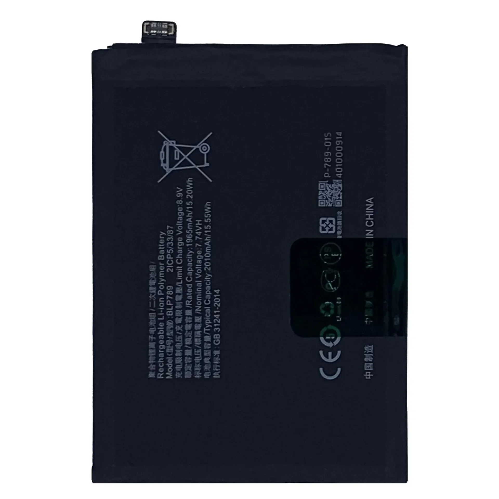 100% Orginal High Quality Replacement Battery For OPPO Reno 4 CPH2113 BLP789 4020mAh Reno4 Mobile Phone Large Capacity Batteries