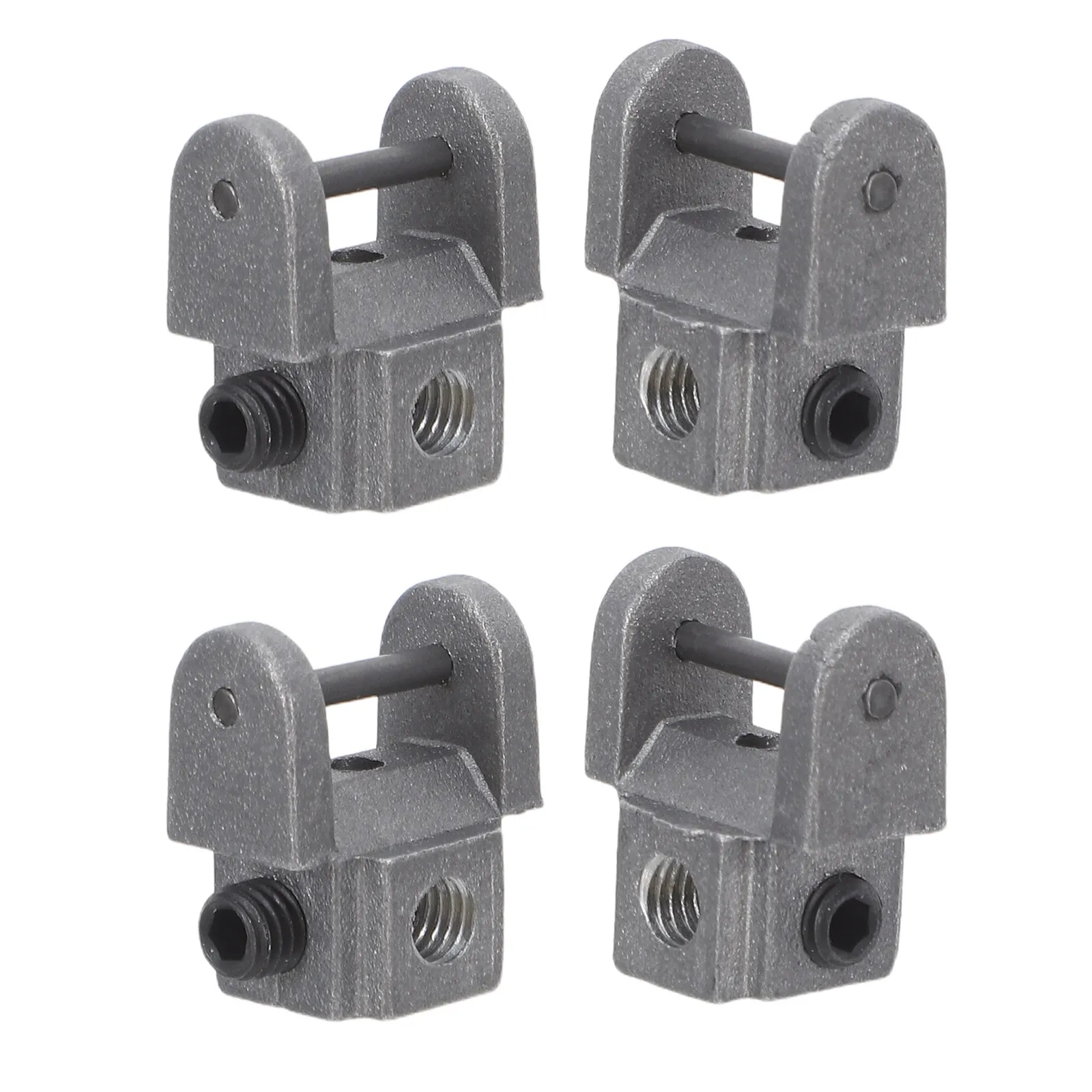 4Pcs Scroll Saw Blade Holders Pinless Adapter Heavy Duty Metal Upper Clamps Workshop Blade Conversion Scroll Saw Accessories