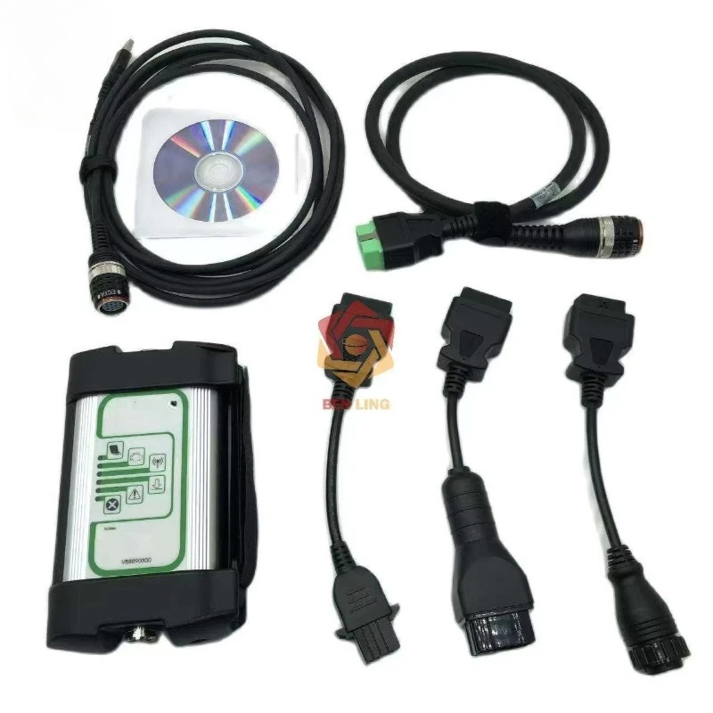 Construction Machinery Parts Diagnostic Tool for Car Excavator Probe Scanner Adapter Kit Farm Use New VOCOM1+ PTT 2.8.241