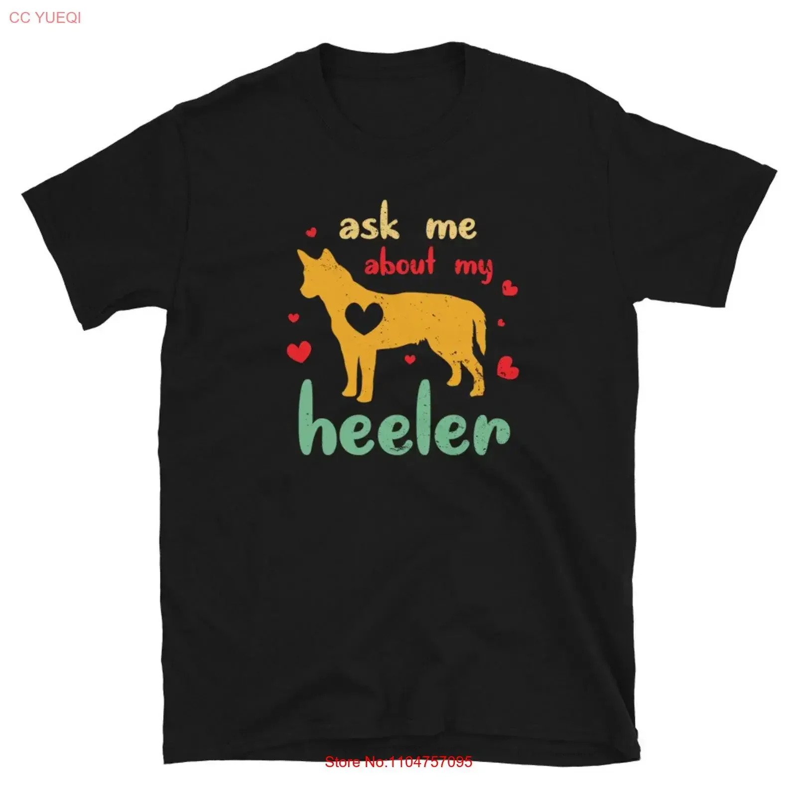 Cute Heeler Dog T Shirt Proud Mom Mama Australian Cattle Lover vintage Washed Soft Unisex designer clothes graphic Casual