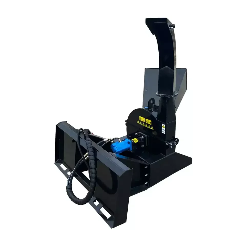 Manufacturer Wood Chipping Machine Wood Chipper Shredder for Skid Steer Loader