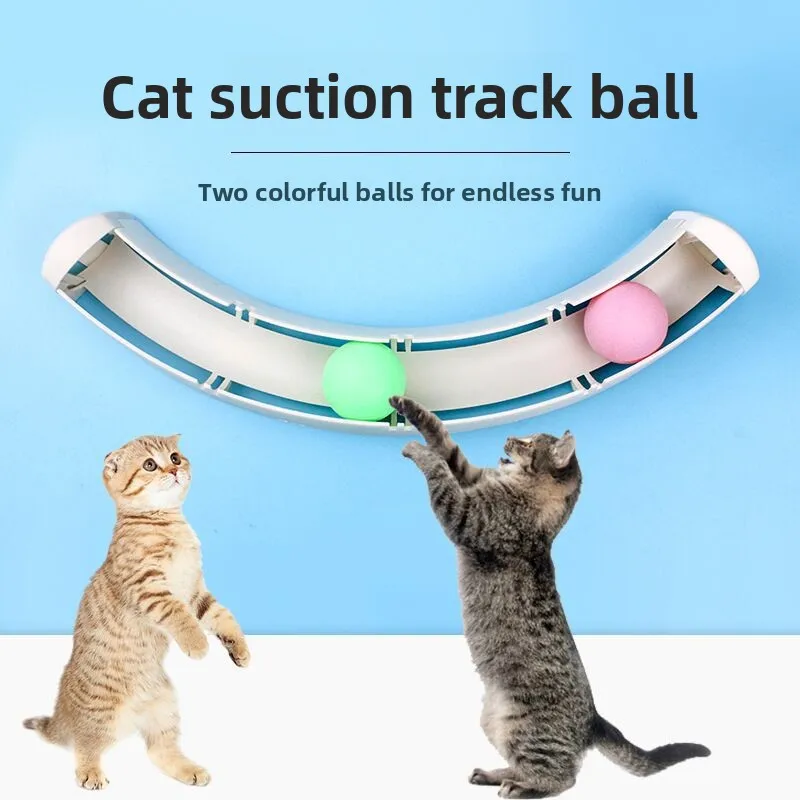 Juguete interactivo bola rodante rompecabezas estimulante para gatos