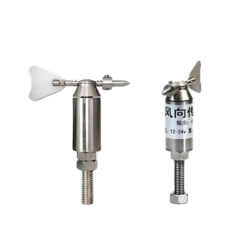 High Precision Wind Direction Sensor Transmitter Stainless Steel Tail Wing Corrosion Resistant for Pipeline Wind Vane