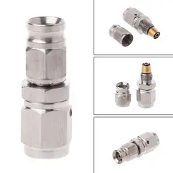 Durable Accessories Car Stainless Steel AN -3 Hose to M10x1.0 Straight PTFE Brake Clutch Hose 360 Degree Swivel Fitting