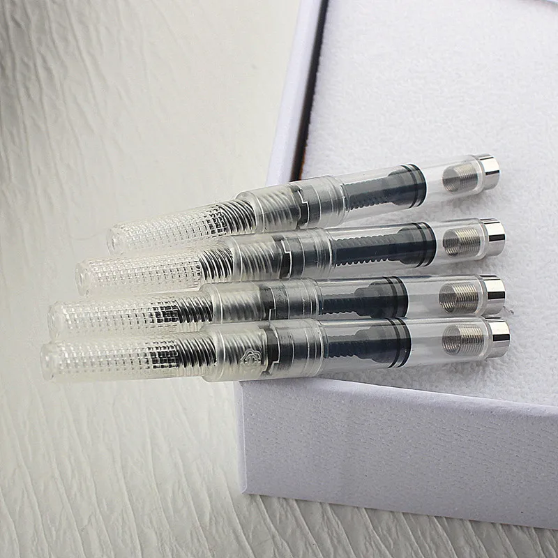 6pcs Rotary Ink Absorber Filler Cartridge Ink Converter Fountain Pen Ink Suction 2.6mm/3.4mm Caliber Pen Parts