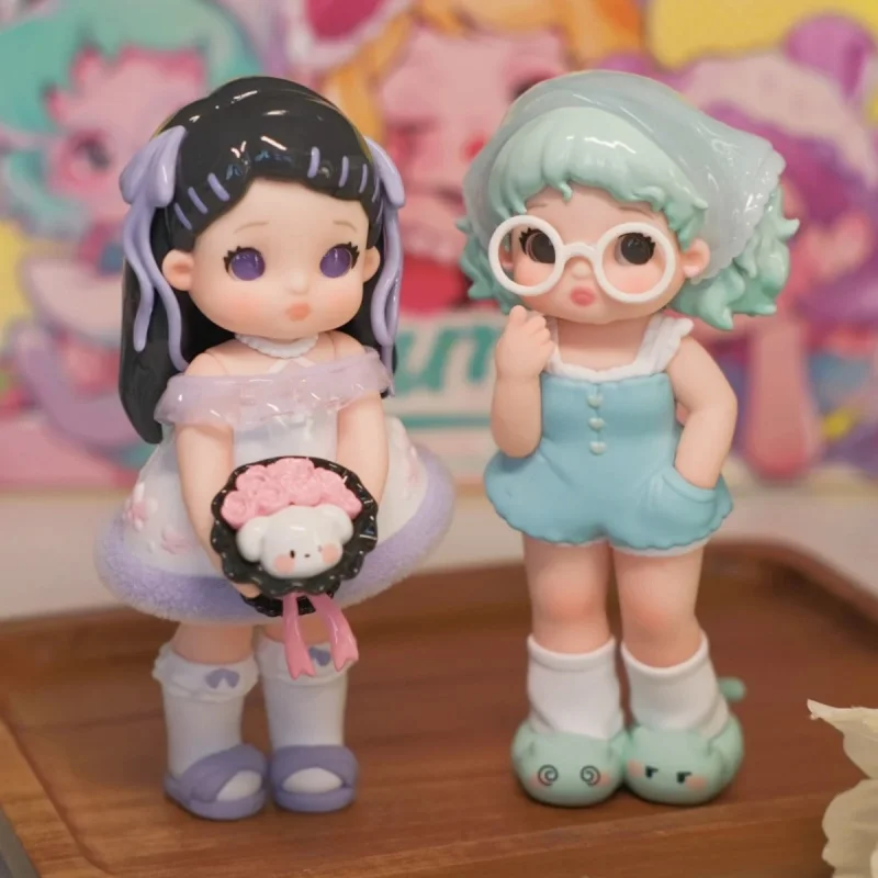 

Genuine Letsvan Ramy V2 Blind Box Pajama Party Series Cute Action Anime Figure Mysterious Surprise Box Original Kawaii Model Toy