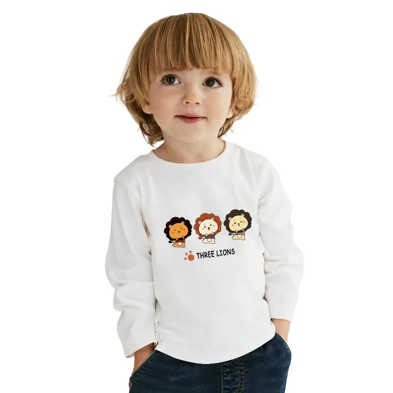 

Children's Clothing Long Sleeve Top Boys T Shirt for Boys Kids Clothes Baby Boy Clothes Boys Clothes T-shirts Ropa De Niña