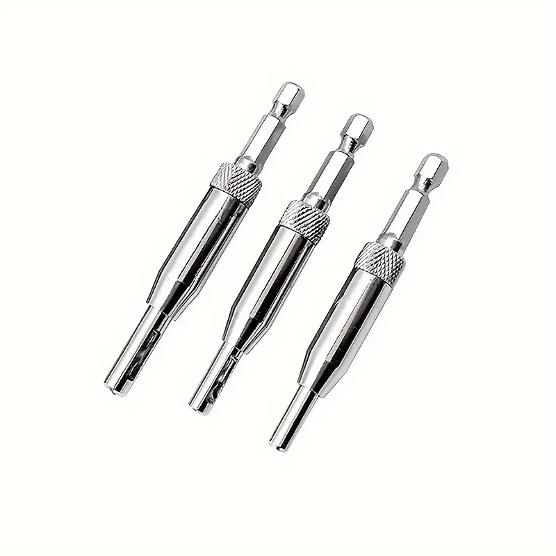 

Articulated Drill Woodworking Door and Window Hinge Leaf Hole Opener Hand Drill Positioning Punching Set with Special Hexagonal