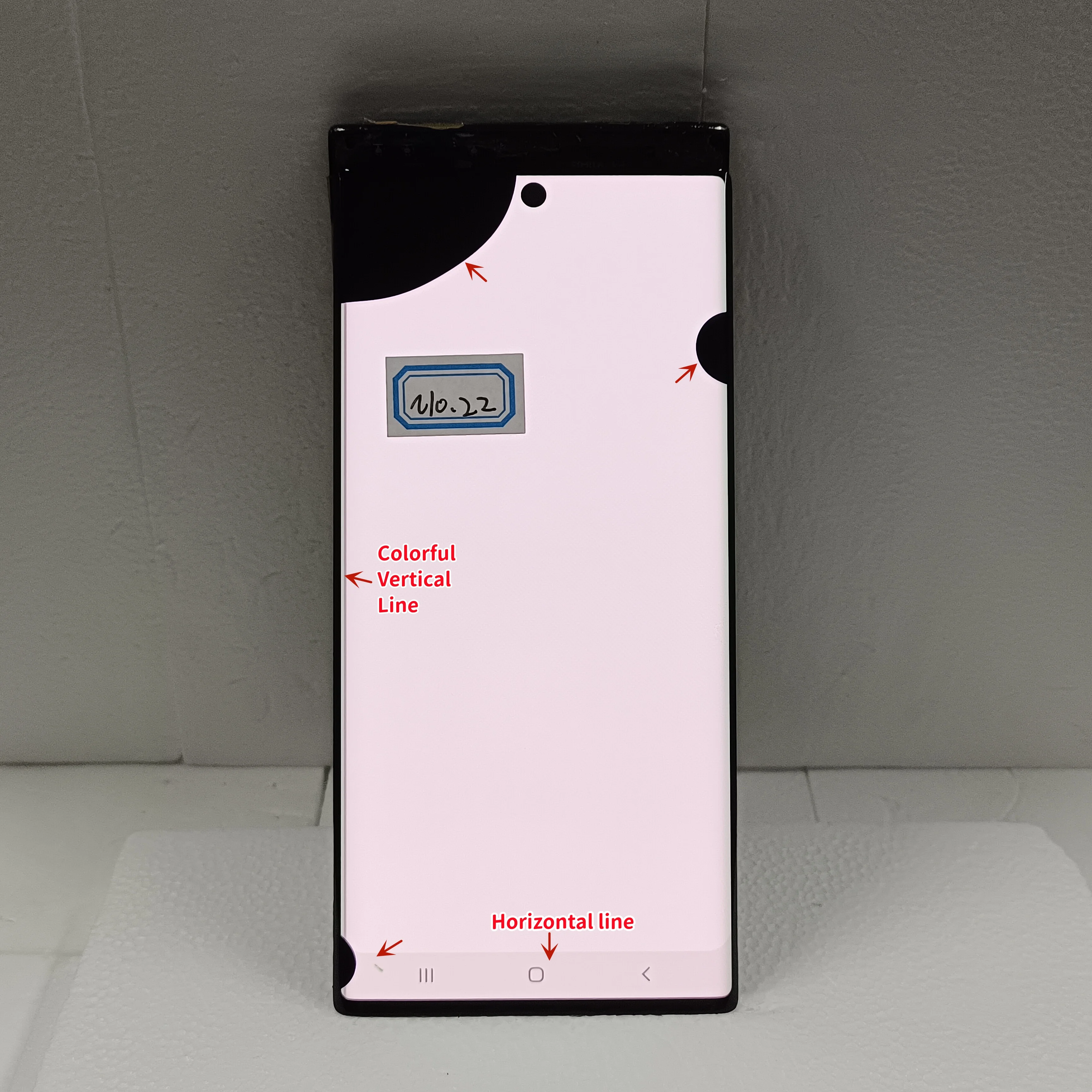 6.3\'\'Super AMOLED For Samsung Galaxy Note 10 Screen N970f N970 N9700 Lcd With Defects Display Touch Screen Digitizer Assembly