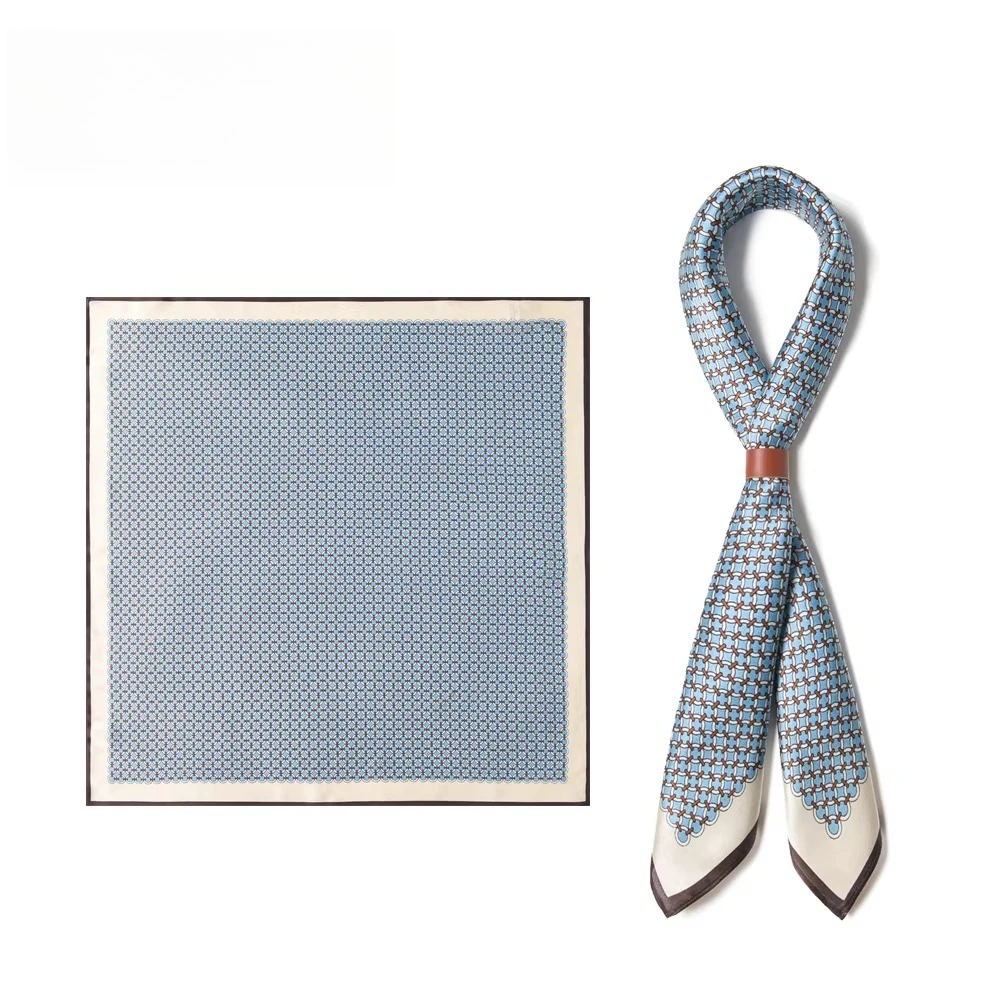 

Мужской шелковый платок-каре, тонкий шарф для костюма, шарф для рубашки, осень-зима