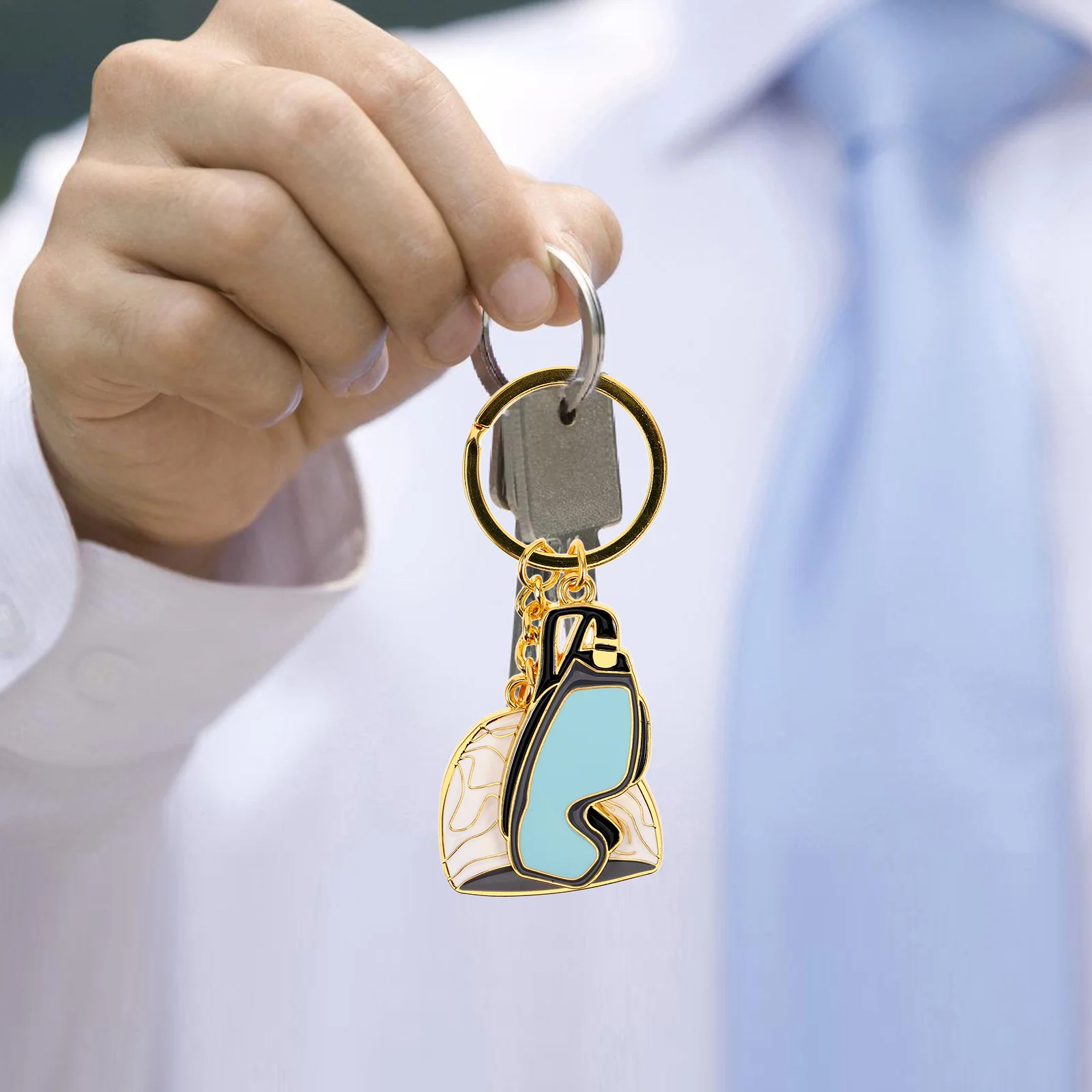 

Swimming Keychain Jewelry Hanging Swimmer Charm Summer Zinc Alloy Crafts Pendant