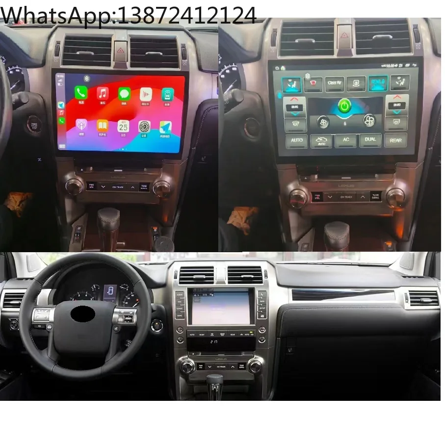 

Android Touch Screen Car Video DVD Player for Lexus GX400 GX460 2010-2018 Tereo Radio GPS Navigation