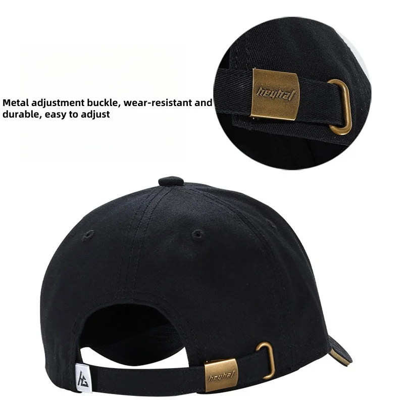 Fashion New Korean Style Hard Top Hat Men\'s Four Seasons Official-website Baseball Cap Outdoor Sun Protection Cap