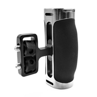 Mini Side Handle Camera Hand Grips Stabilizers For DSLR Mirrorless Video Cameras With Cold Shoe Mount 1/4-20 Screws Mount 1pc
