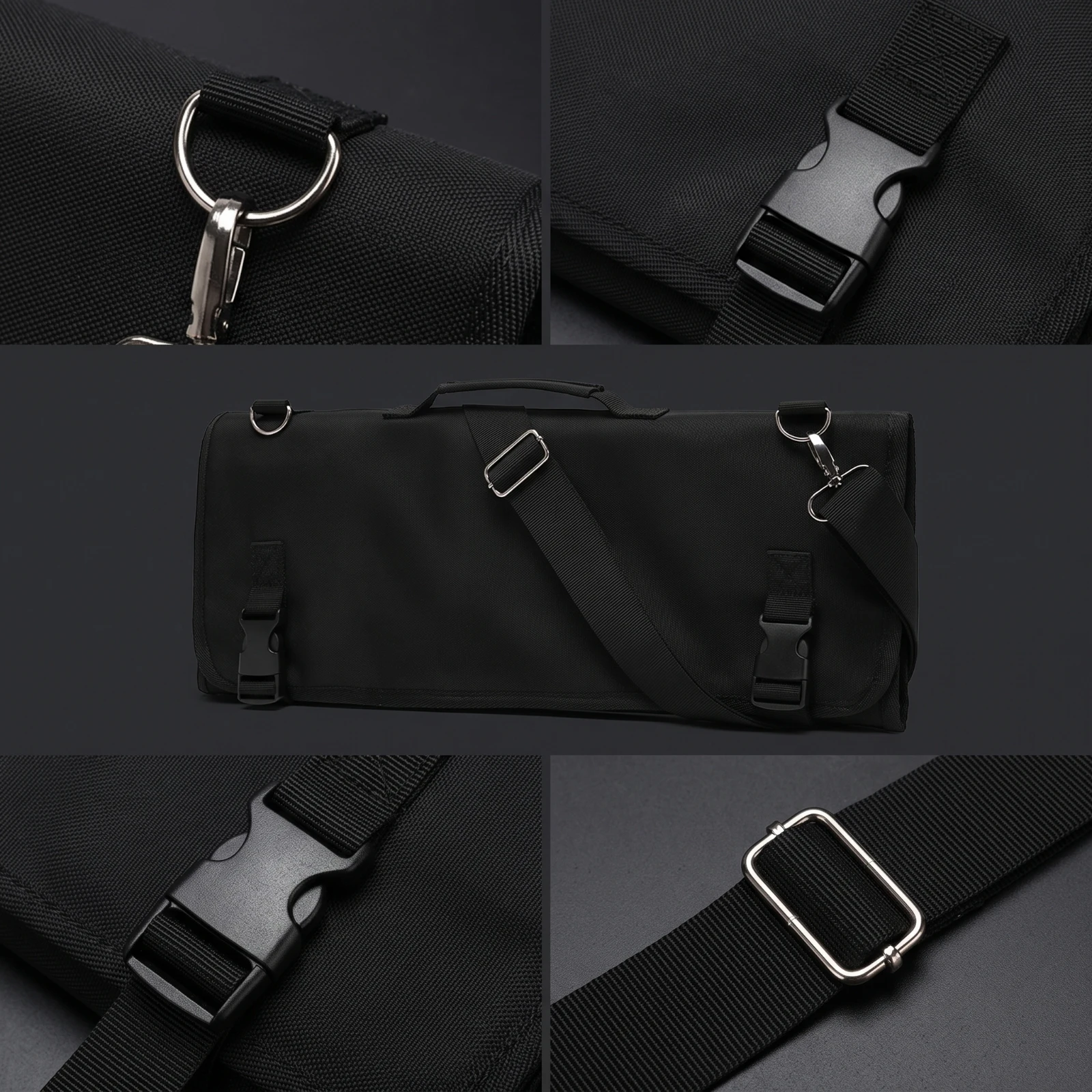 Blade Bag with Shoulder Strap Travel-Friendly Chef Blade Bag Long-Lasting Lightweight for Chefs, Catering, Outdoor Cooking