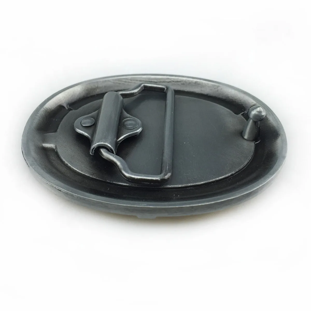 Vintage Mechanic Belt Buckle 3D Wrench Tool Pattern Antique Silver Oval Metal Belt Buckle For Men Jeans Waist Belt Gift