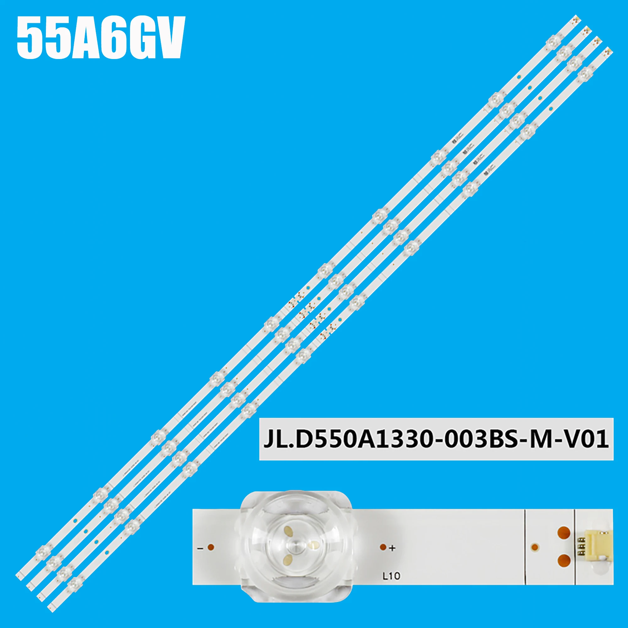 LED Backlight strip For 55R6000FM 55R6000GM 55C350KB SVH550FA1 55A7GV 55A6H 55A65GV HD550Y1U72-T0L2 2021031901