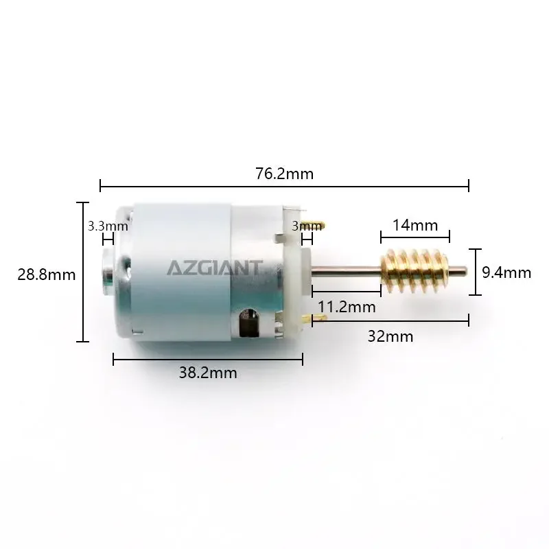 AZGIANT Car Steering Column Motor ESL ELV Repair Kit for 2005-2011 Volvo V50 DC 12V FC-280 High Power Quiet Operation