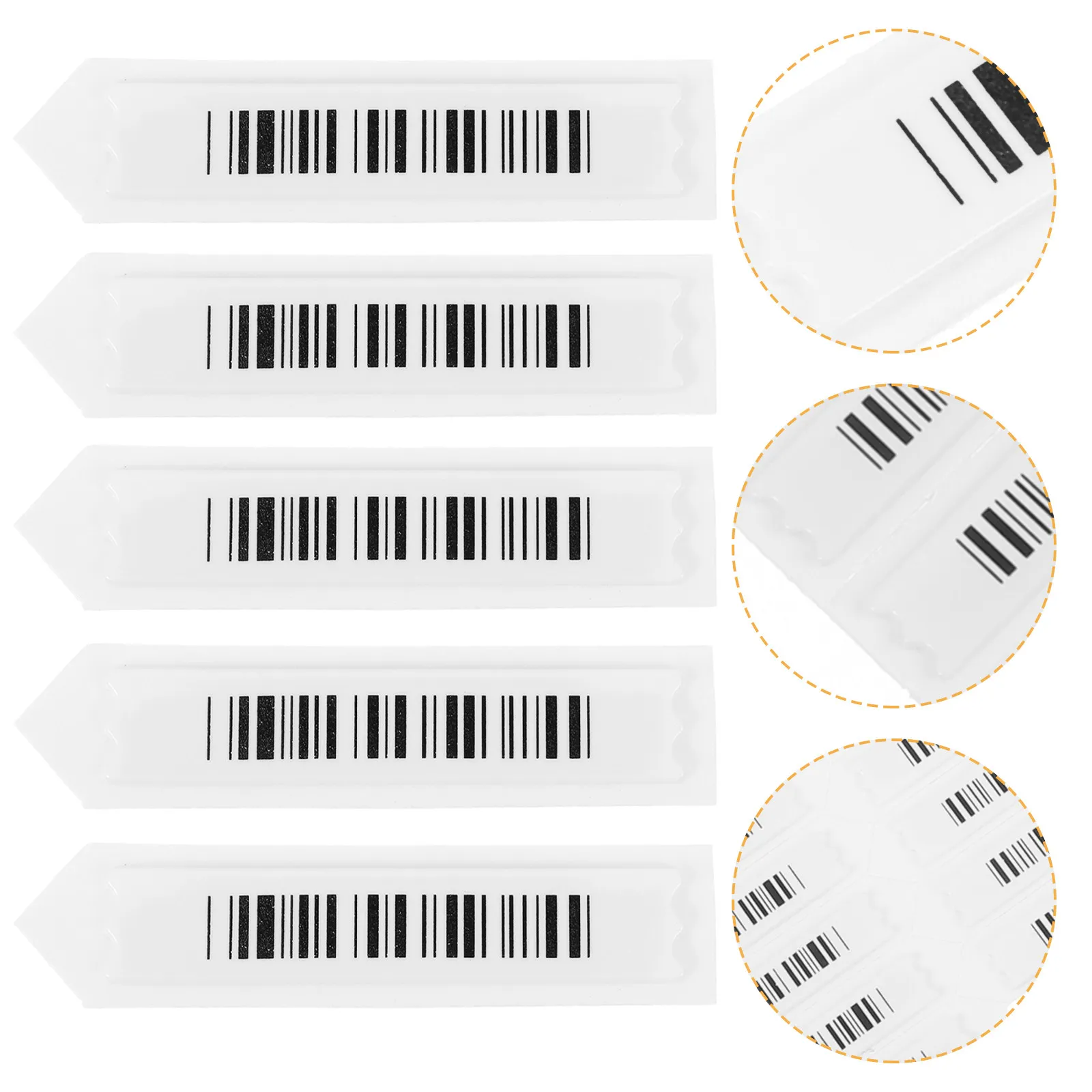 

100Pcs Supermarket Acoustomagnetic Anti-Theft Label Cosmetics Commodity Goods Security Tag Long-Lasting Reliable Delicate Design
