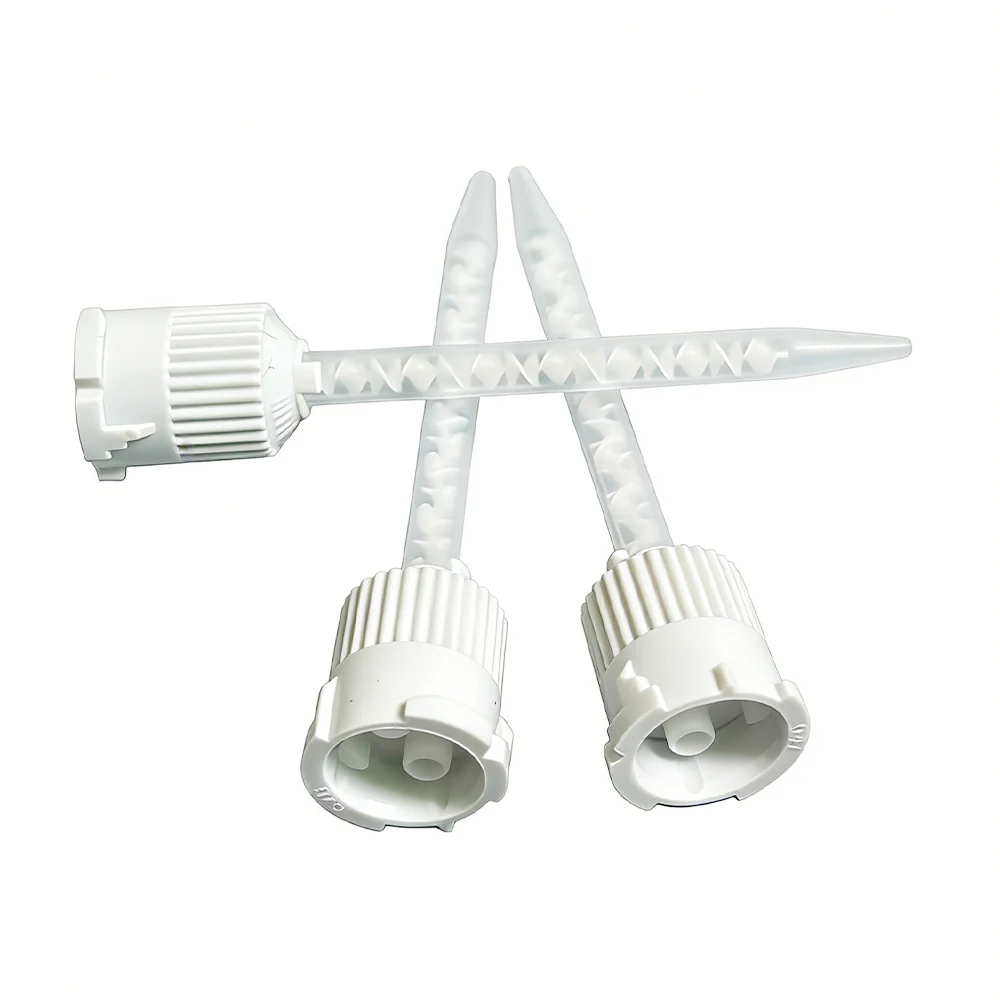 SULZER MIXPAC MKH 02-16S Glue Static Mixer Mixing Nozzle Adhesive Dispensing Tube Electronic Plastic Mixer Cutting Service Helix