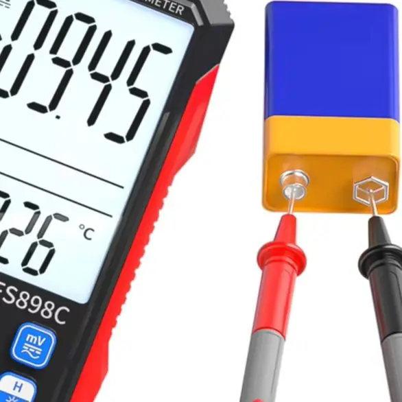 

6000-count True RMS Voltmeter FS898C Large-Screen Digital Multimeter Ideals For Electricians And DIYers Large-screen Digital