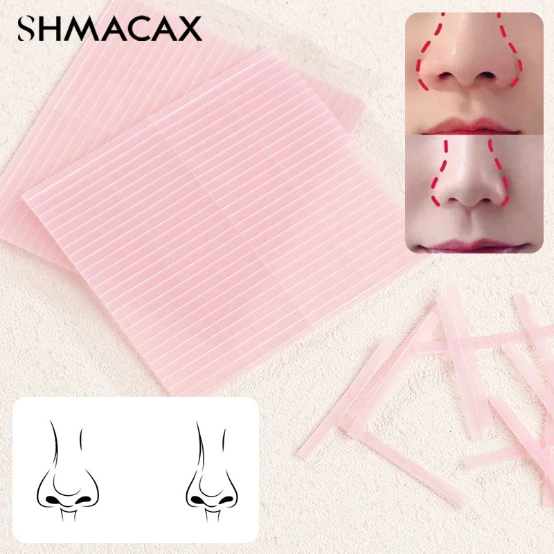 50/200Pcs Disposable Invisible Thin Nose Stickers For Nose Face Skincare Beauty Ultra Thin Paper Facial For Beauty Salon