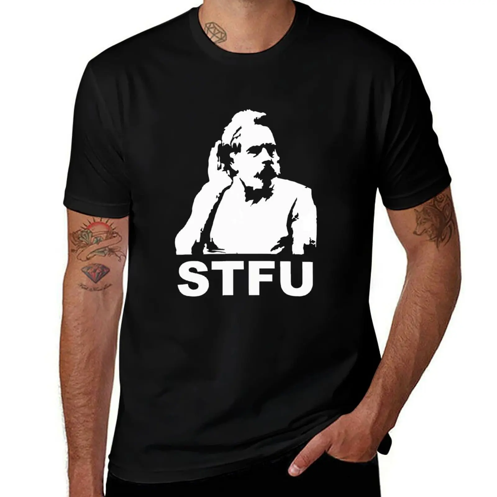 

Bob Weir STFU T-Shirt man t shirts for men cotton t shirt pack T-Shirt