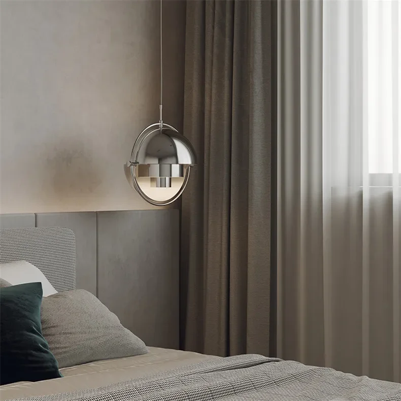 Danish Design Iron Pendant Lights Dining Room Post Modern Gubi Hanging Lamp for Bedroom Kitchen Home Decor LED Lighting Fixtures
