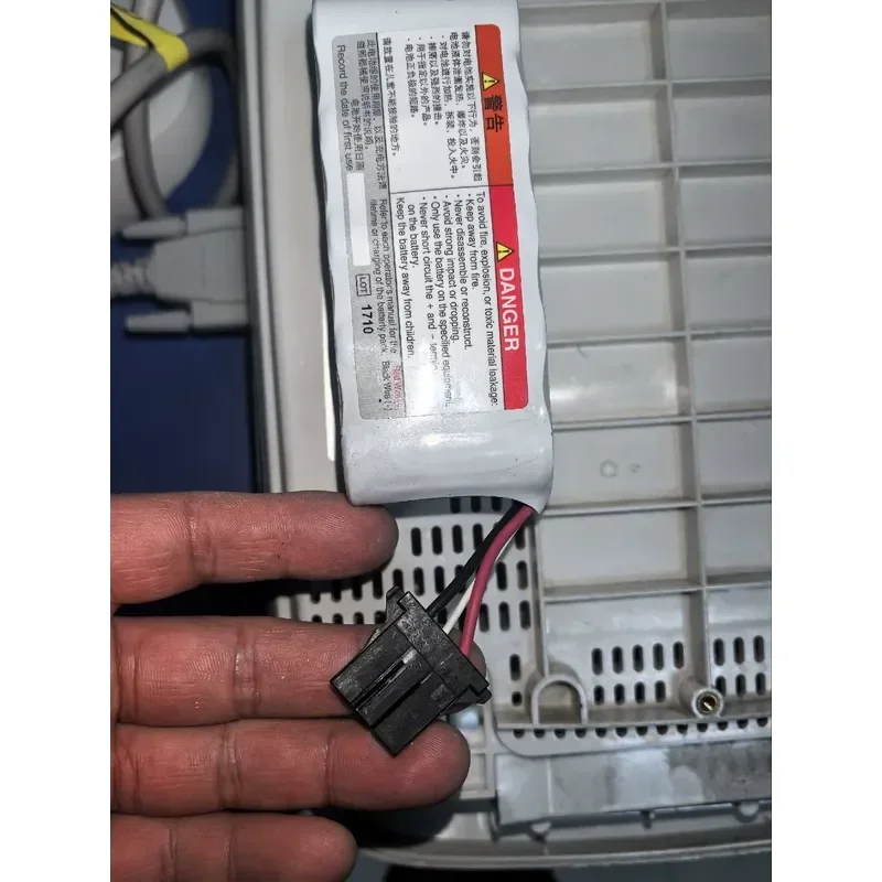 [NEW]  for Shanghai Optoelectronics ECG-2340 Multi-channel Electrocardiograph Battery NKB-301V 12V 2800mAh Replacement Battery