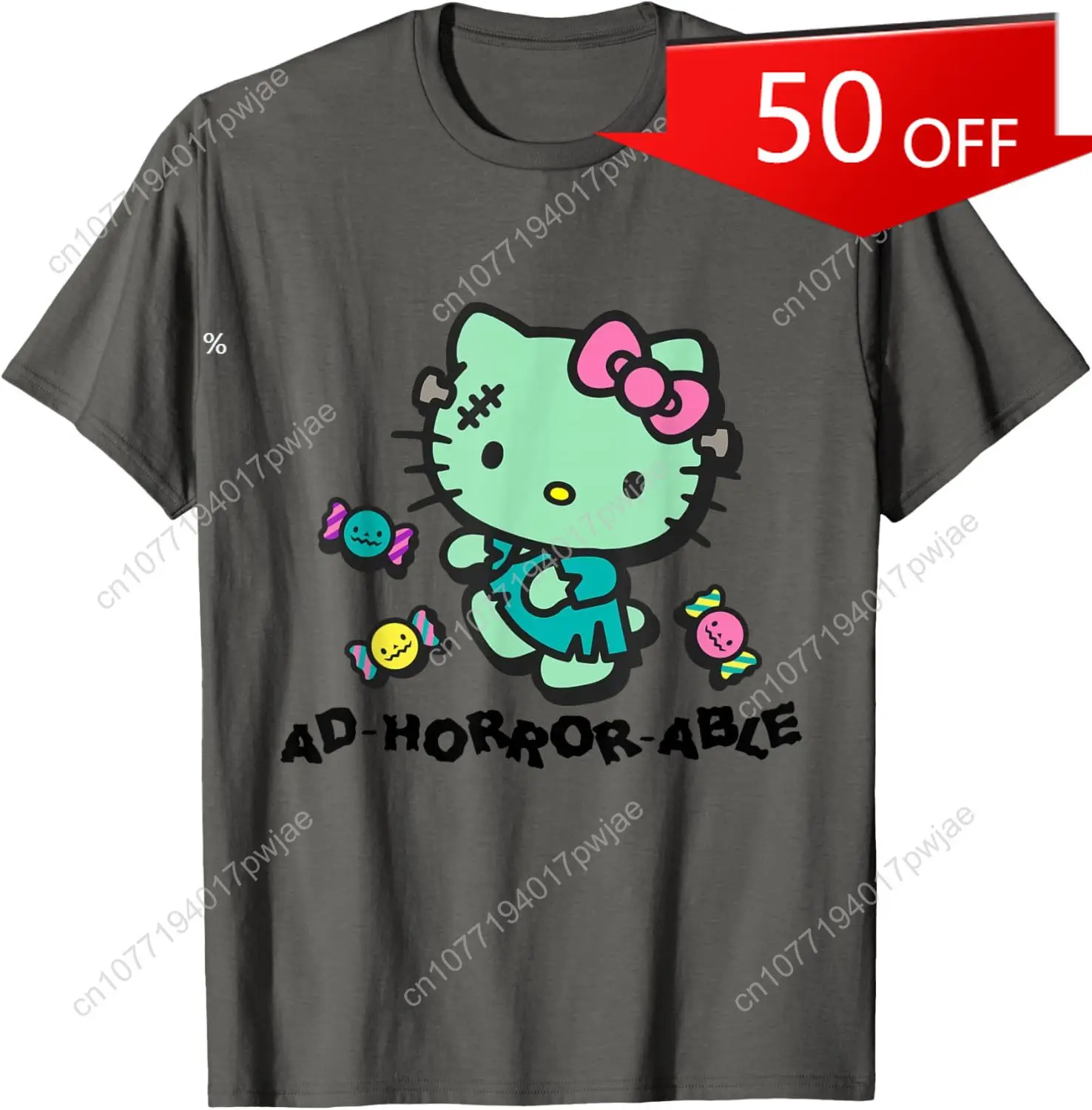 

Sanrio Hello Kitty Ad-Horror-able T-Shirt