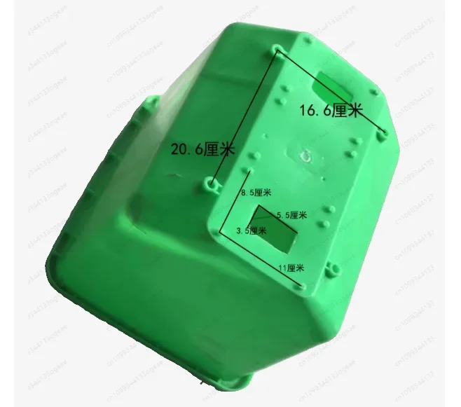 Two-way fertilizer box, 2 rows of sugarcane fertilization, fertilizer box, small agricultural topdressing sower