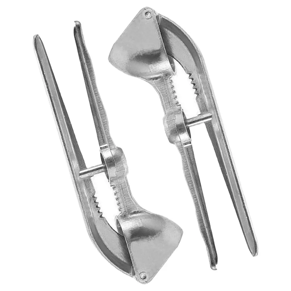 

2 Pcs Manual Garlic Press Tool Aluminum Alloy Crusher Mincer for Garlic Ginger Kitchen Tools Pounder Mashing Comfort