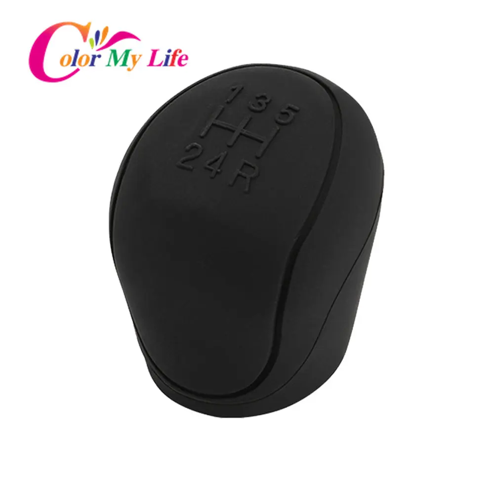 Silicone Car Gear Head Shift Knob Cover for Peugeot 206 307 406 407 207 208 308 508 2008 3008 4008 6008 301 408