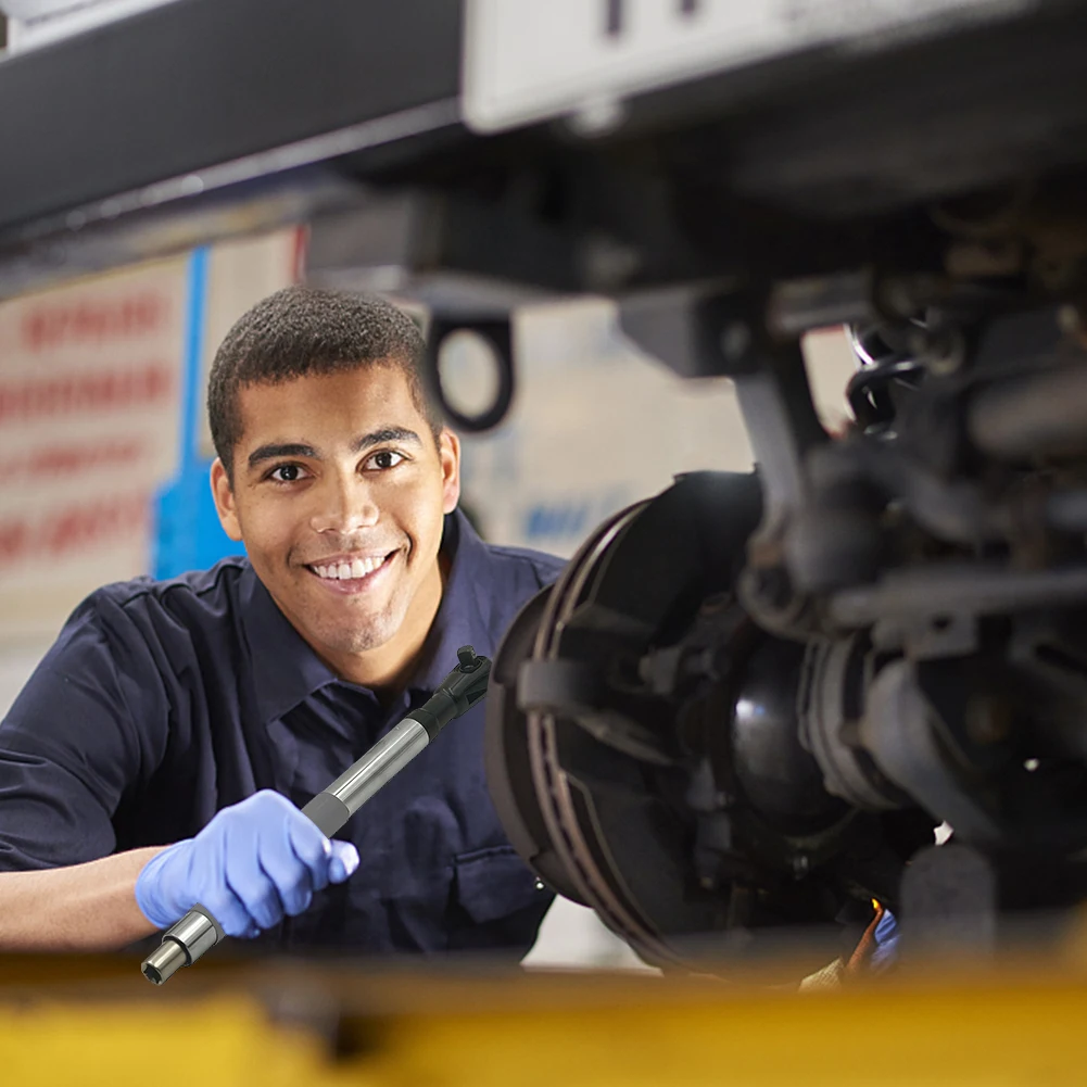 

Automatic Extension Wrench Wear Resist Electric Extension Wrench Lightweight 2 In 1 Ratchet Wrench Precision Pointer Hand Tools