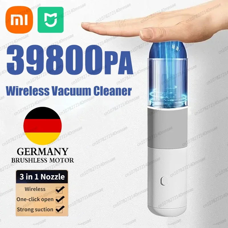 

39800PA Wireless Vacuum Cleaner 3 in1 Automobile Vacuum Clean Portable Vacuum Cleaner Handheld Dust Catcher Car