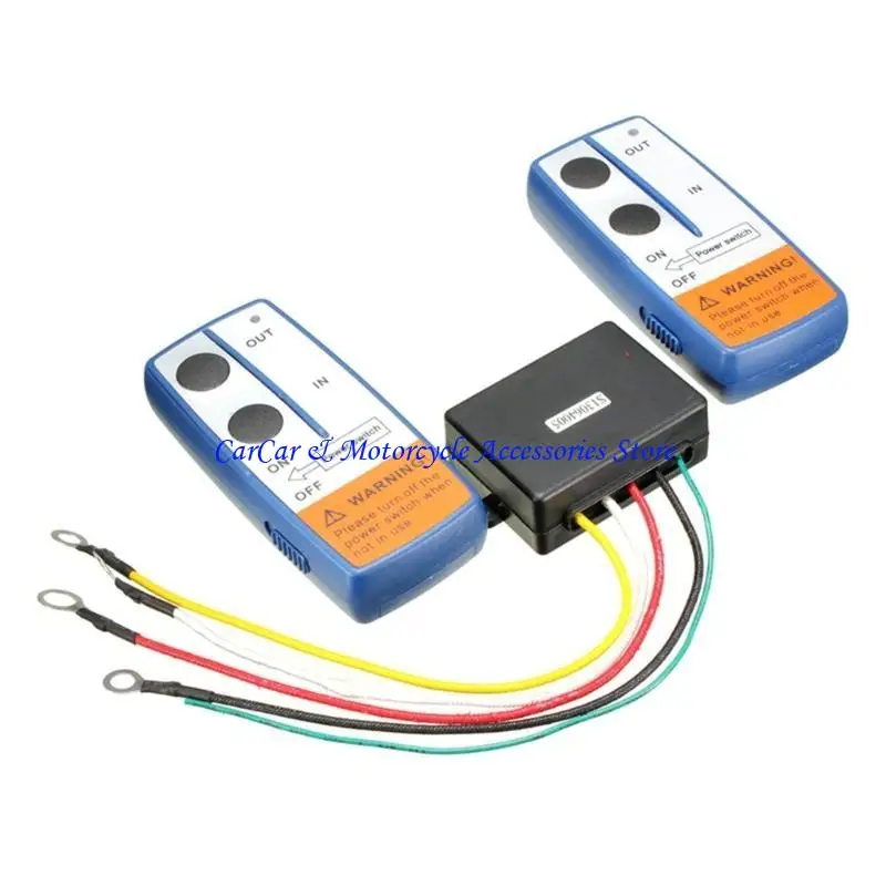 

G5AD Electric Winch Wireless Direte Control Комплект для грузовиков ATVS Лодки кемпинг на лодках Легкая эксплуатация гаражных