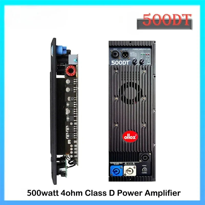 AOSHEN 500W 4-Ohm Subwoofer-Modul mit USB und BT Leistungsverstärkermodul 500 Watt Schaltnetzteil Professionelles Audio-Verstärkerboard