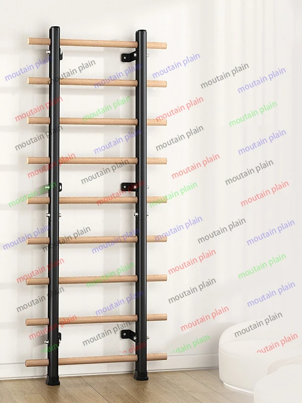 Wooden Swedish Ladder Gym Fitness Pull Up Bar Wall Mounted Wholesale Manufacturer