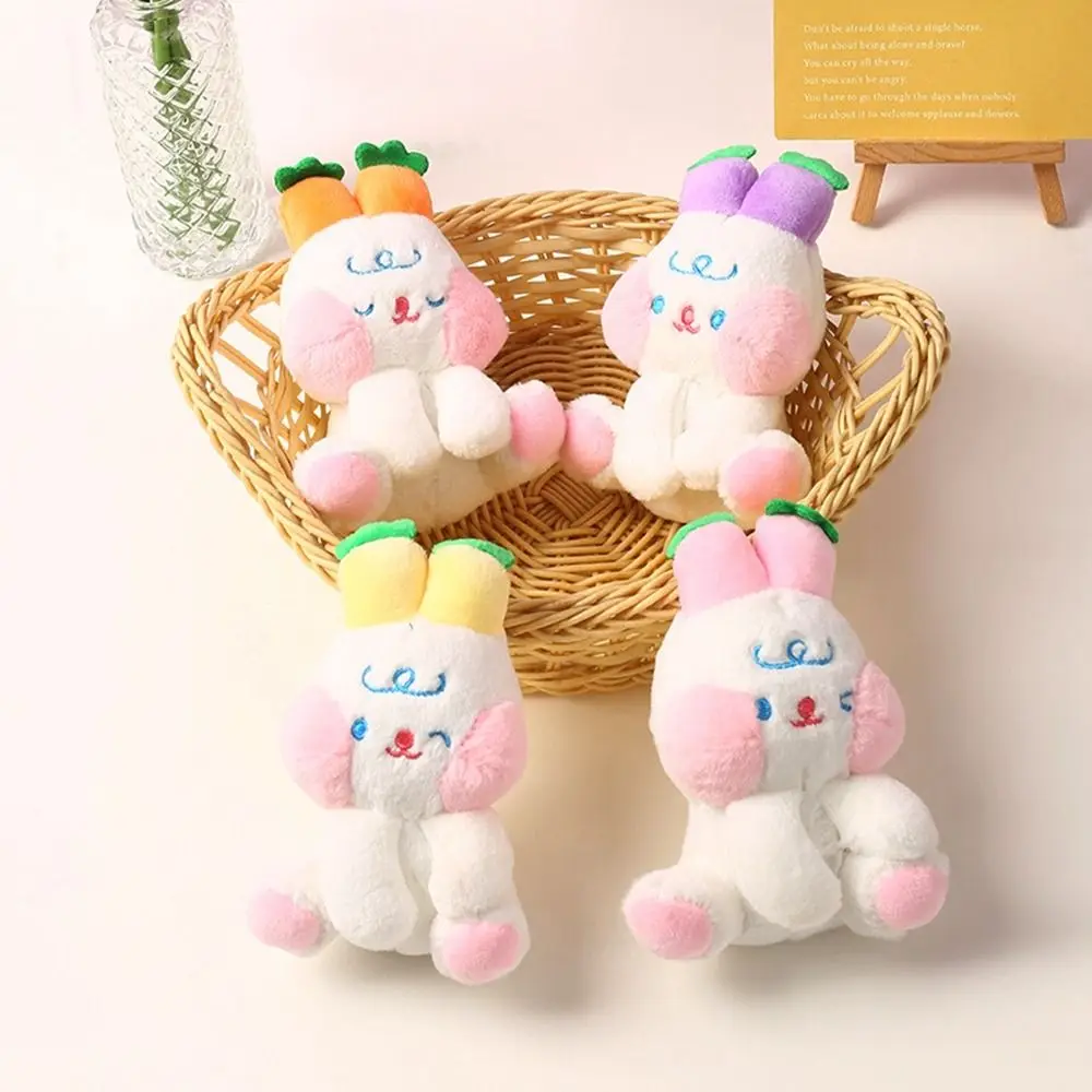 Soft Stuffed Doll Plush Rabbit Keychain Bag Accessories Plush Keychain Pendant Pendant Animal Plush Toy Car Key Ring Bag Key