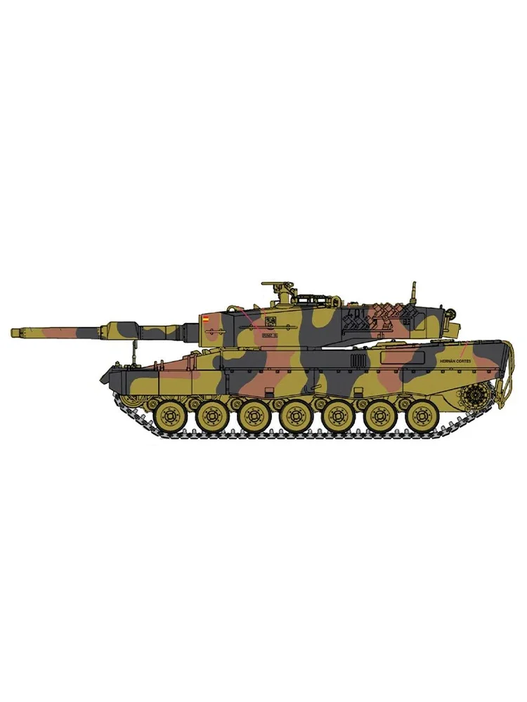 Academy-Kit de modelo ensamblado, tanque de batalla principal alemán Leopard 2A4 13428, 1/72