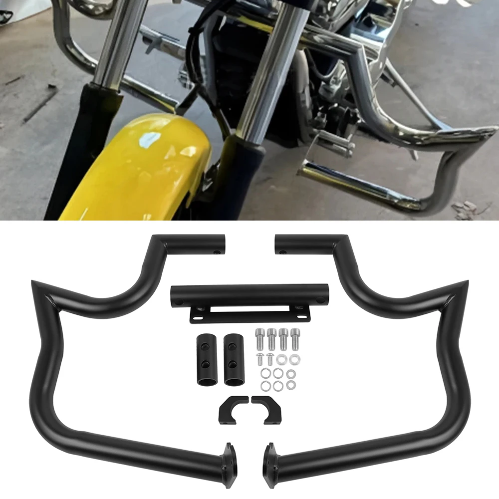 

Для Honda Fury VT1300CX VT1300 CX VT 1300CX 2010-2023 Защита двигателя, дорожные защитные дуги, бампер, клетка для трюков, защитные планки
